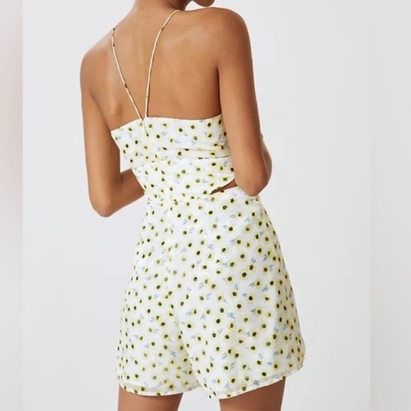 ANTHROPOLOGIE  Hutch Ditsy‎ Floral Seaside Romper Size 14 NWT - Picture 3 of 12